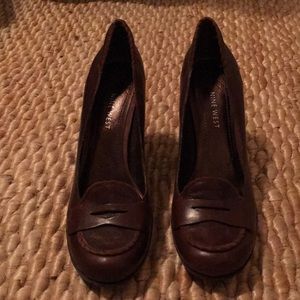 NWOT Nine West Heeled Loafers